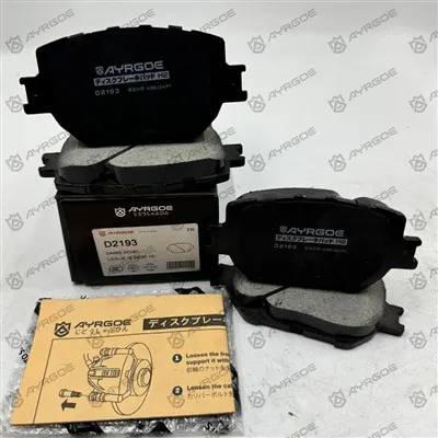 ผ้าเบรค D2193 สำหรับ Lexus LS XE30 และ Toyota Mark x x120