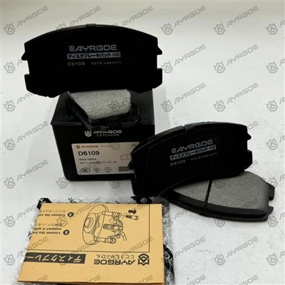 ผ้าเบรค D6109 สำหรับ Mitsubishi Lancer Cy CS และ Galant DJ1